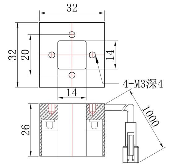 FH-RIH3232安装尺寸