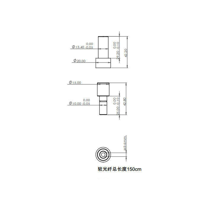 光纤线尺寸