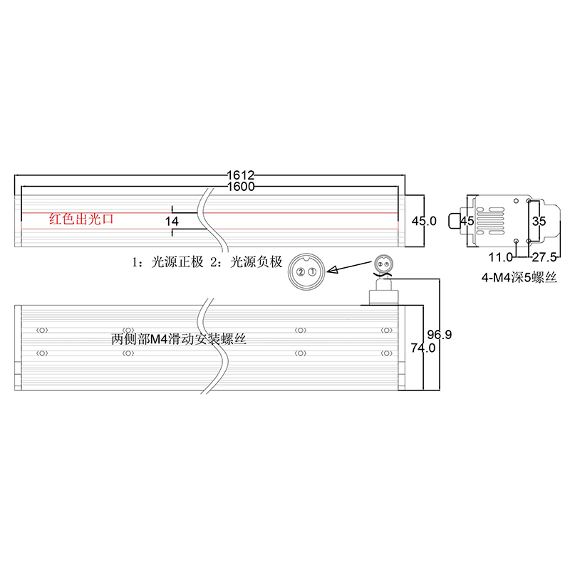 FH-LINE1600线光源