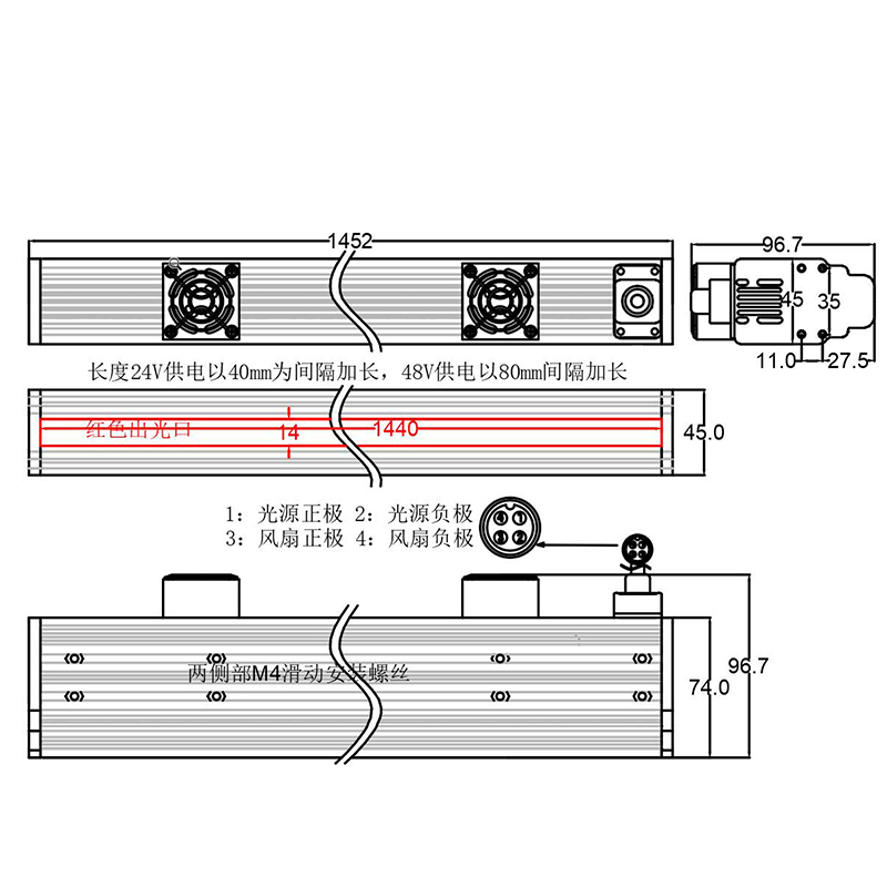 FH-LINE1440H尺寸